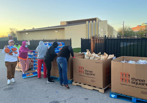 <em>Three Square Food Bank will hold several pop-up food distribution sites in the coming months.</em> (KLAS)