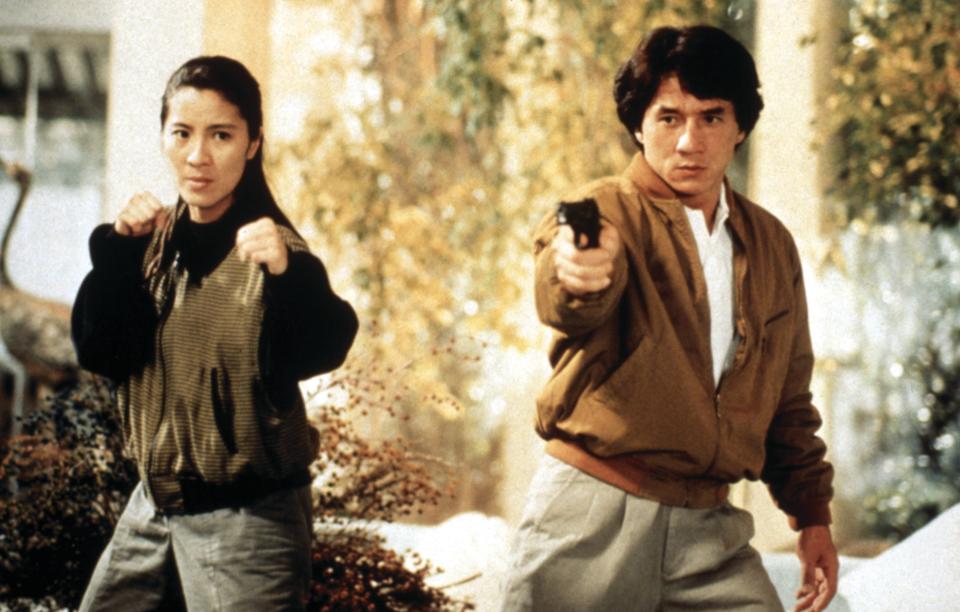 Michelle Yeoh with Jackie Chan - Credit: Courtesy Everett Collection