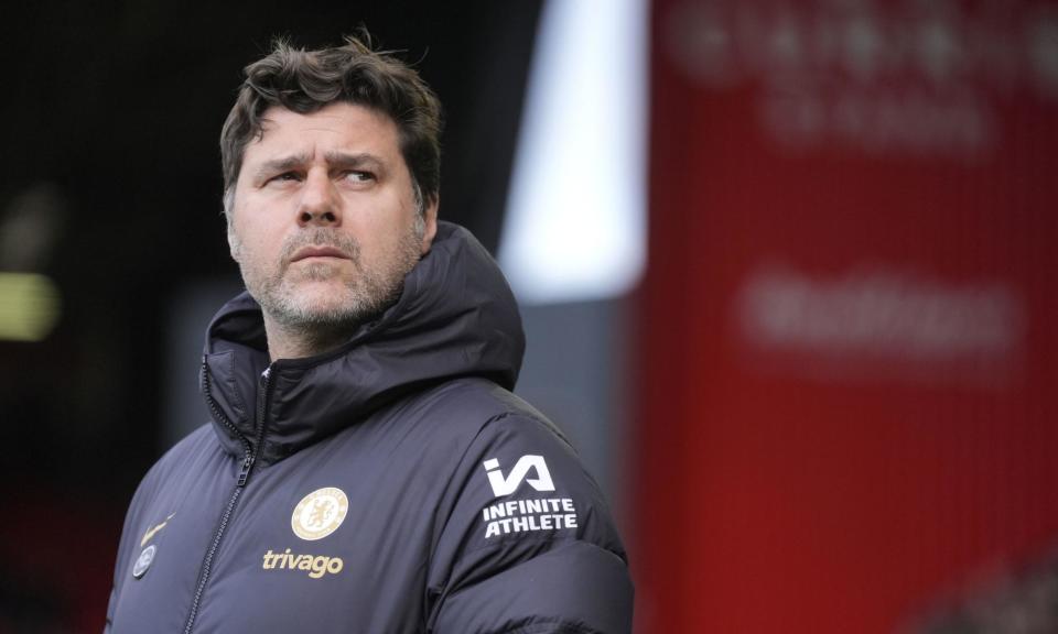 <span>Mauricio Pochettino is under contract at <a class="link " href="https://sports.yahoo.com/soccer/teams/chelsea/" data-i13n="sec:content-canvas;subsec:anchor_text;elm:context_link" data-ylk="slk:Chelsea;sec:content-canvas;subsec:anchor_text;elm:context_link;itc:0">Chelsea</a> until the summer of 2025 but it remains unclear whether he will continue.</span><span>Photograph: Nick Potts/PA</span>