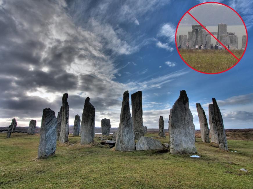 callanish standing stones not stonehenge