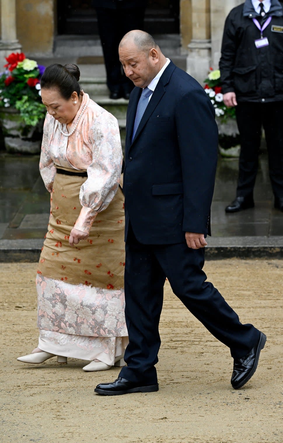 King Tupou VI and his wife Nanasipau'u Tuku'aho