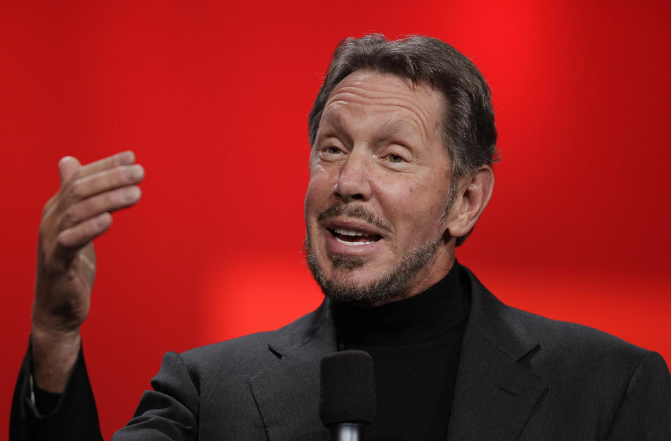 <p>No. 7: Larry Ellison<br>Net worth: $62.5 billion<br>Source of wealth: Oracle<br>(AP) </p>