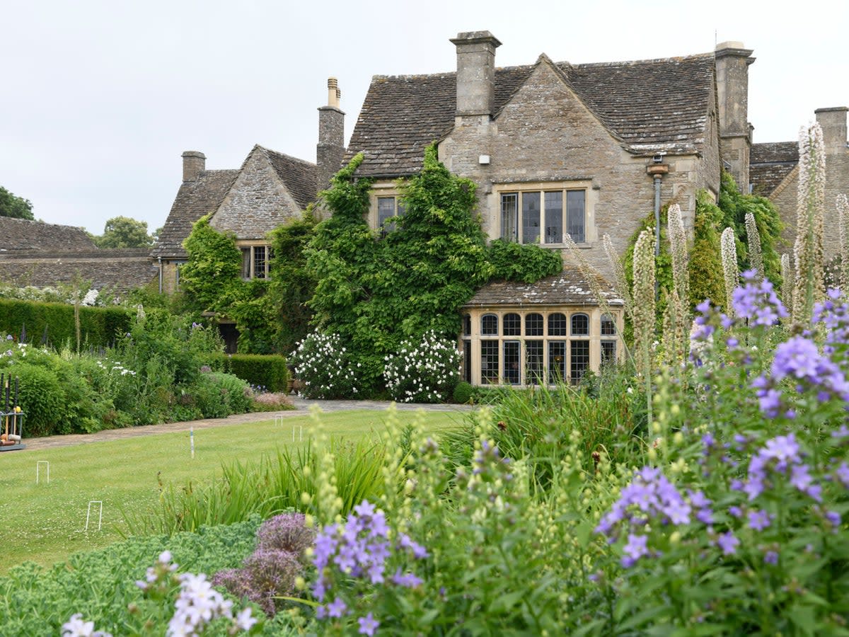 Inside this former farmhouse lies a luxurious spa and a private cinema (Whatley Manor)