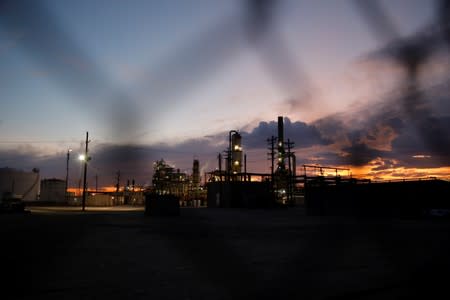 A general view of a refinery in Hobbs