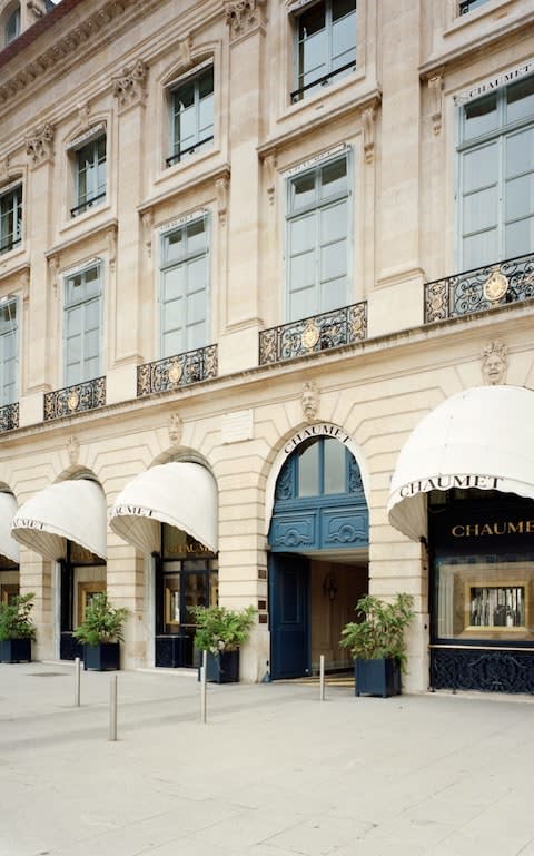 The Chaumet boutique at 12 Place Vendome - Credit: Alexandre Guirkinger