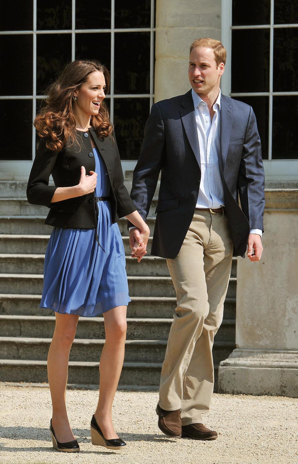 Kate is also a fan of Zara and looked very regal in this $60 dress of theirs as she and Prince William left for their honeymoon in 2011.