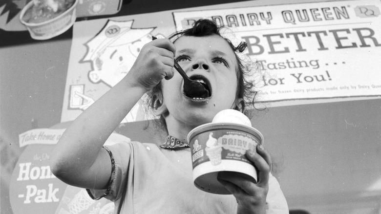 Vintage Dairy Queen dessert