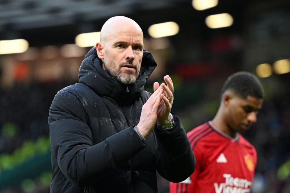 The spotlight is back on Ten Hag (Getty)