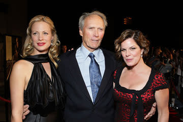 Director Alison Eastwood , Clint Eastwood and Marcia Gay Harden at the Los Angeles premiere of Warner Bros. Pictures' Rails & Ties