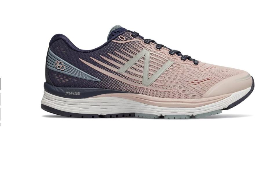 Kristine Gift ran her first half marathon more than ten years ago. Today, she runs four to six days a week. Her running shoe of choice is the <strong><a href="https://www.newbalance.com/pd/880v8/W880-V8.html#color=Conch%20Shell_with_Pigment" target="_blank" rel="noopener noreferrer">New Balance 880</a></strong>. &ldquo;It fits my foot like a glove, and it's light enough to use for both quick races, like 5Ks, and long hauls, like this year's Marine Corps Marathon,&rdquo; she says. For Gift, the 880&rsquo;s versatility is key. &ldquo;They work for any distance, which makes them a must-have in my collection of shoes.&rdquo;