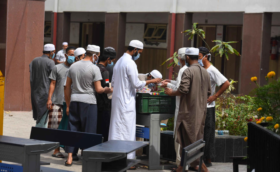 Nizamuddin area in Delhi emerges as a coronavirus hotspot after a large number of Tablighi Jamaat attendees test positive.