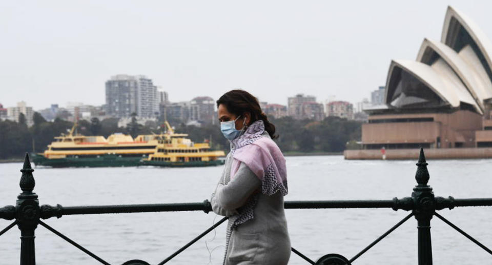 The lockdown for Sydney and surrounding areas was extended by two weeks on Wednesday. Source: Getty