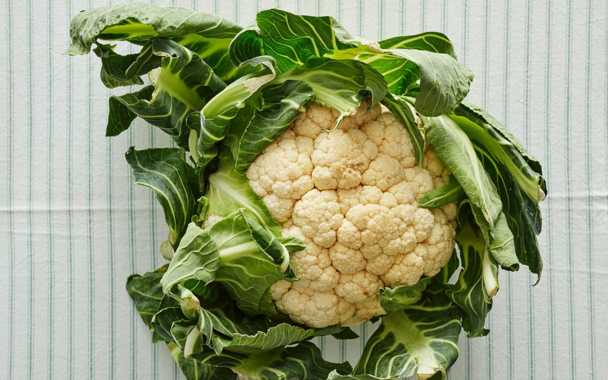 Hmm, lovely cauliflower - Alamy