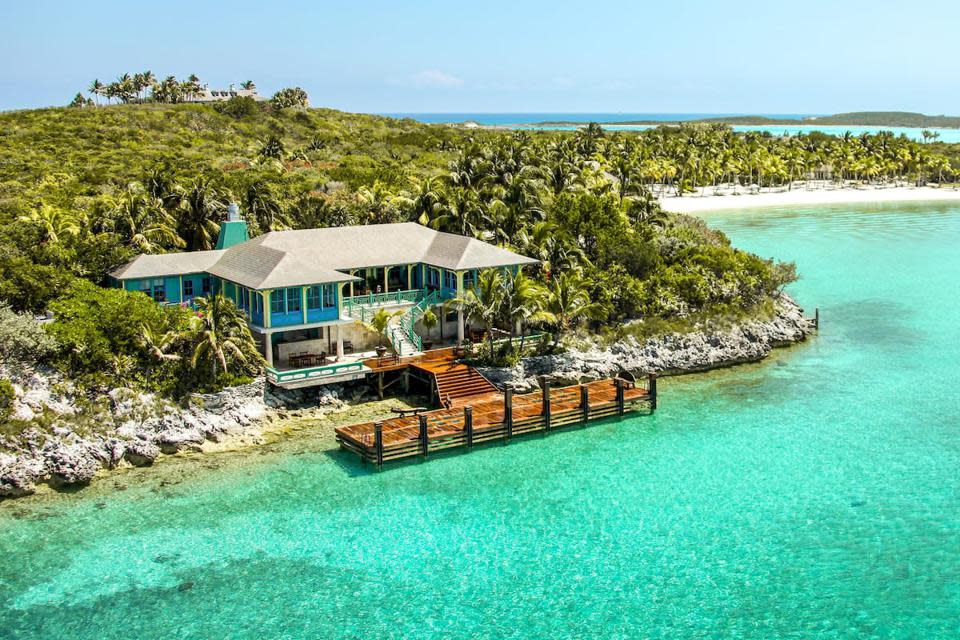 Musha Cay en Copperfield Bay: el Airbnb más caro del mundo.