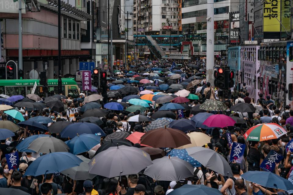 Image: Hong Kong Rallies Against China's Proposed Security Law (Anthony Kwan / Getty Images)