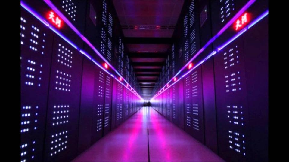 <p>Tianhe-2 is the most powerful supercomputer in the world. There are a total of 16,000 nodes in the supercomputer, which are used to crunch numbers for the Chinese government and aid in national security. </p>