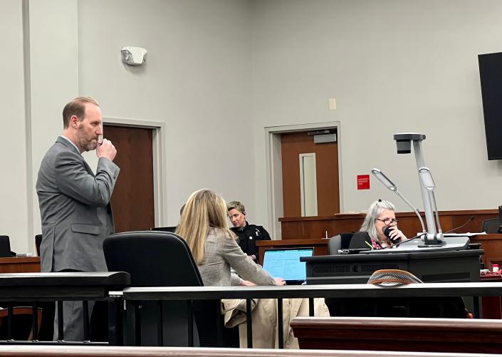 Jon David, district attorney for Brunswick, Bladen and Columbus counties, is prosecuting the case against Logan Young alongside Assistant District Attorney Jenna Earley.