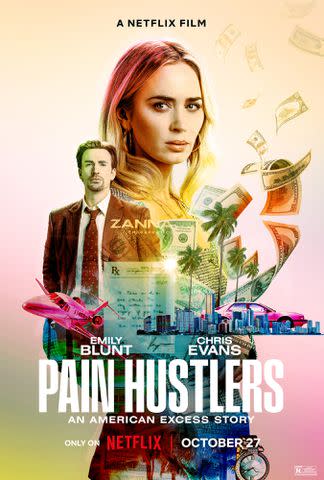 <p>Netflix</p> Netfllix's 'Pain Hustlers' poster