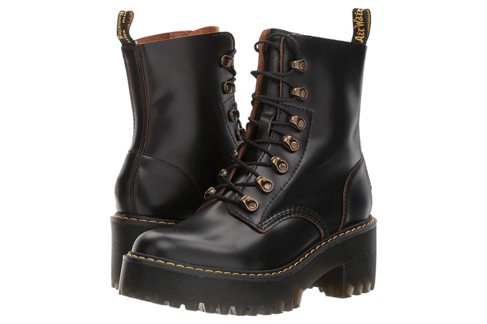 dr martens, doc martens, boots, combat boots, black, chunky, lug sole, platform