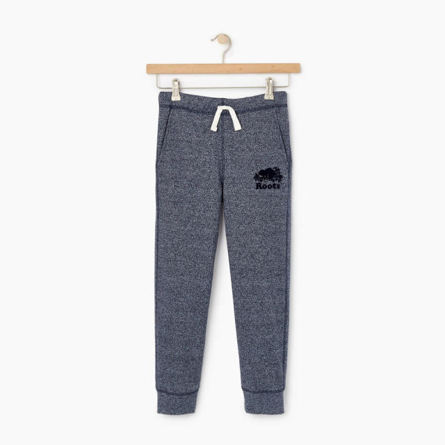 Kids' Black Sweatpants - Roots