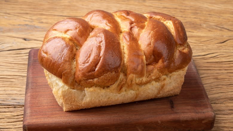 Loaf of brioche