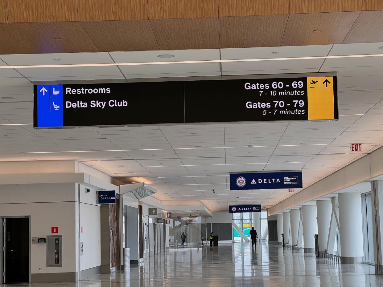 Delta Air Lines' new Terminal C at LaGuardia Airport.