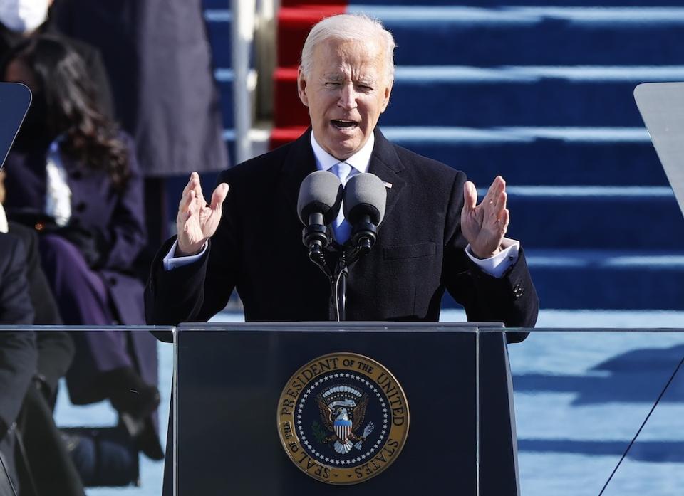 Lim said those in power should take a page out of Biden’s book and take heed of his inauguration speech where he said he would lead by example, without personal interests but for the good of the public. — Reuters pic