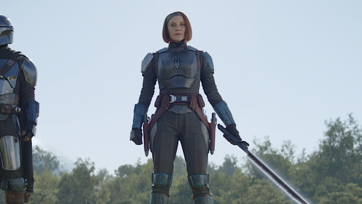  Katee Sackhoff as Bo-Katan in The Mandalorian 