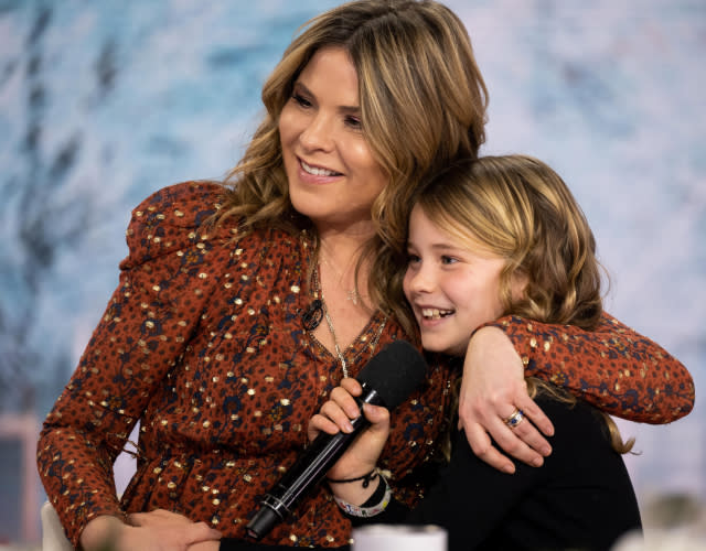 TODAY — Pictured: Jenna Bush Hager and Mila Hager on Tuesday, December 20, 2022. <em>Photo by Helen Healey/NBC via Getty Images.</em>