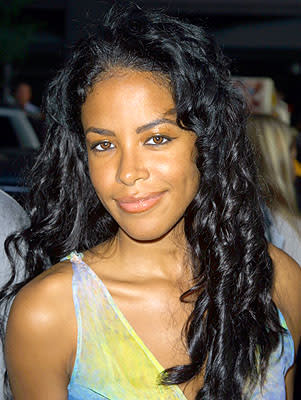 Aaliyah at the New York premiere of 20th Century Fox's Planet Of The Apes