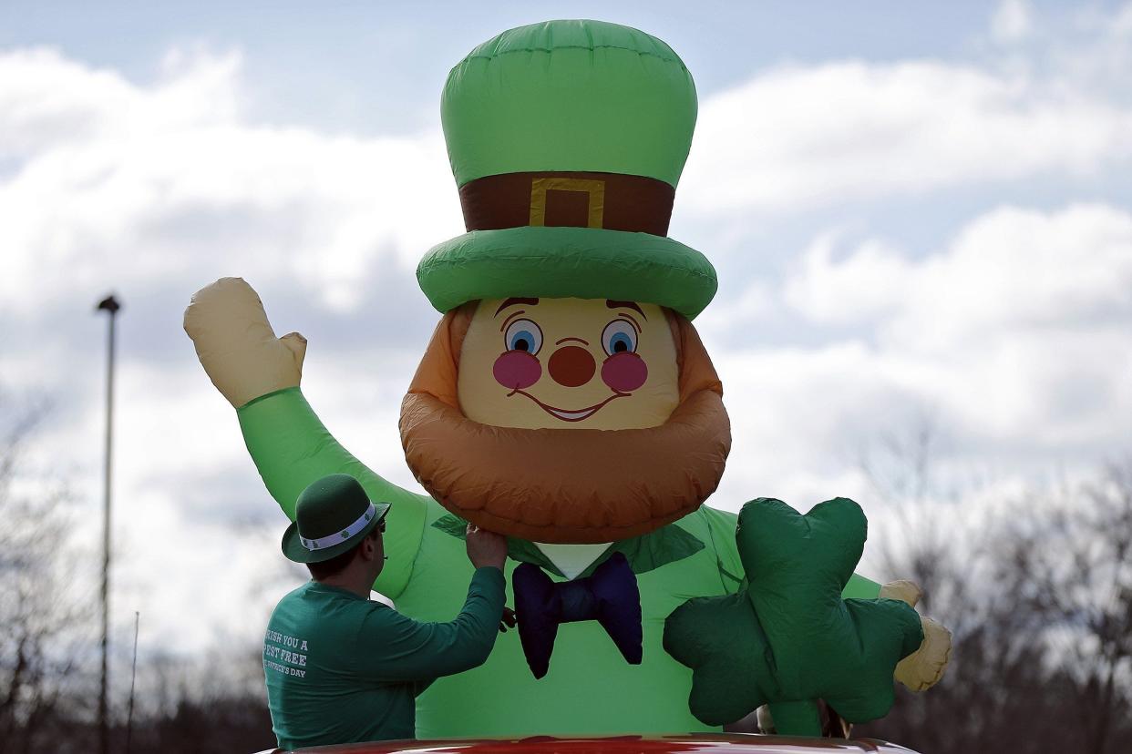 The Dublin St. Patrick's Day parade will step off on Sunday.