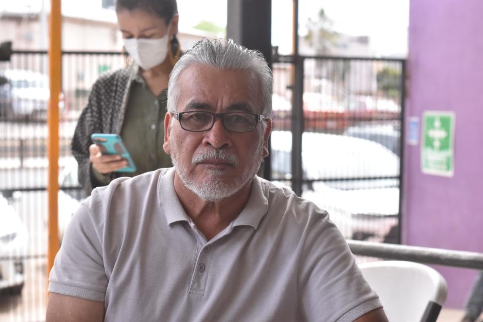 Elias Monsivais, 67, a pastor in Nogales, Mexico who has turned a room in his church as a safe haven for migrants in need of housing as they figure out their next steps. With the shelters at capacity, Monsivais and other pastors have stepped in to try to help the migrants arriving daily at the border.
