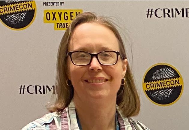 Jean Ayotte at CrimeCon in Las Vegas in 2022.