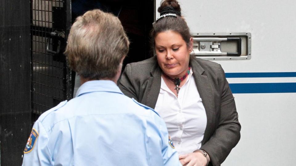 Wilkinson helped his then-fiancée, Raquel Hutchison (pictured), kill her ex-husband in 2014. Source: AAP