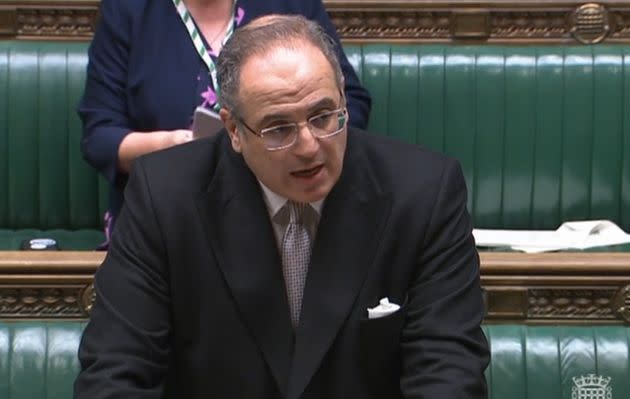 Michael Ellis repeatedly said all questions relating to the party claims 'were a matter for Sue Gray'. (Photo: House of Commons - PA Images via Getty Images)