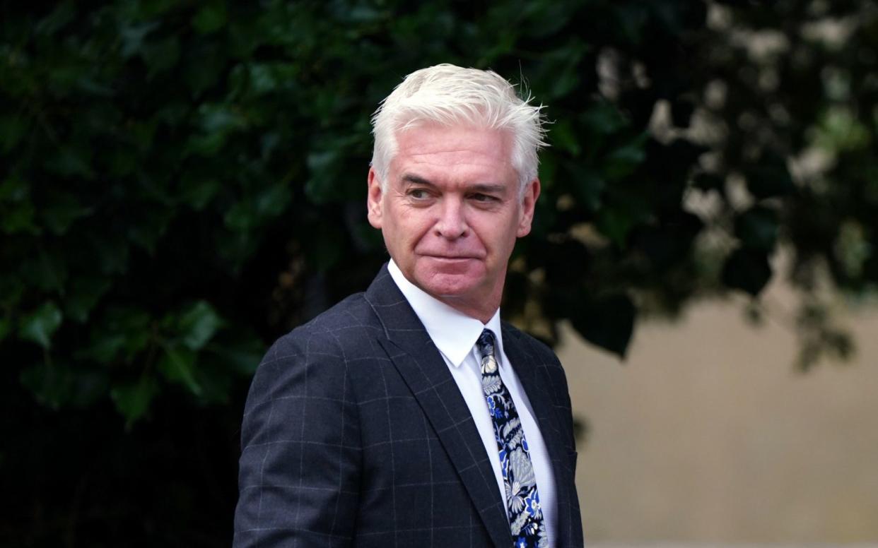 Phillip Schofield said he was 'deeply sorry' for having lied to his wife and to ITV about his relationship with a young man reportedly 30 years his junior and whom he first met as a teenager