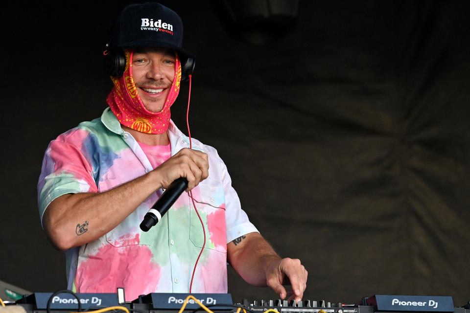 <p>Diplo and Major Lazer performed during the Music Is The Weapon Drive-In Tour in Burlingame, California.</p>