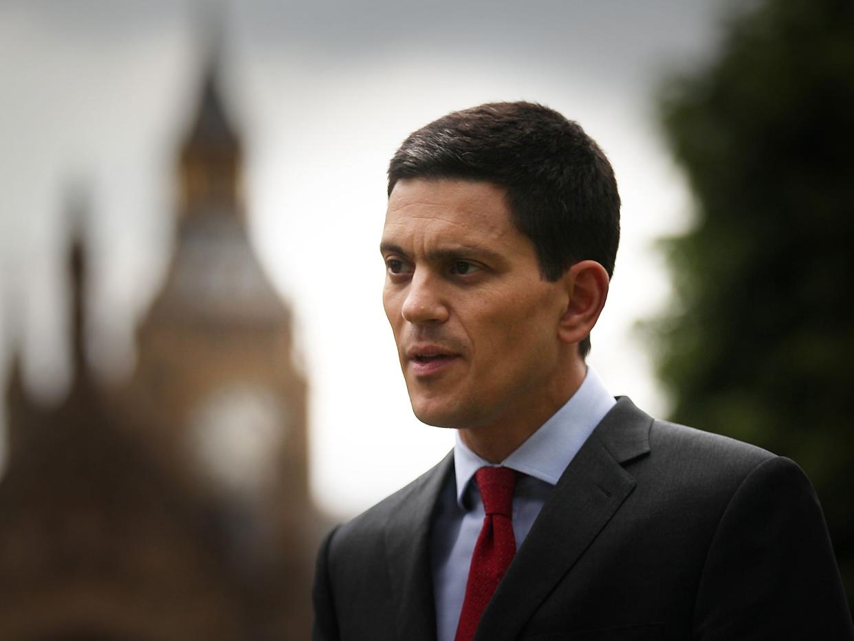 David Miliband has been vocal about Labour’s chances at the next election: Getty