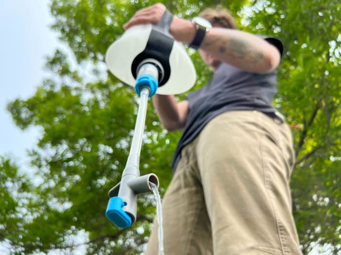 HydraPak Seeker 6L gravity filter review; (photo/Will Brendza)