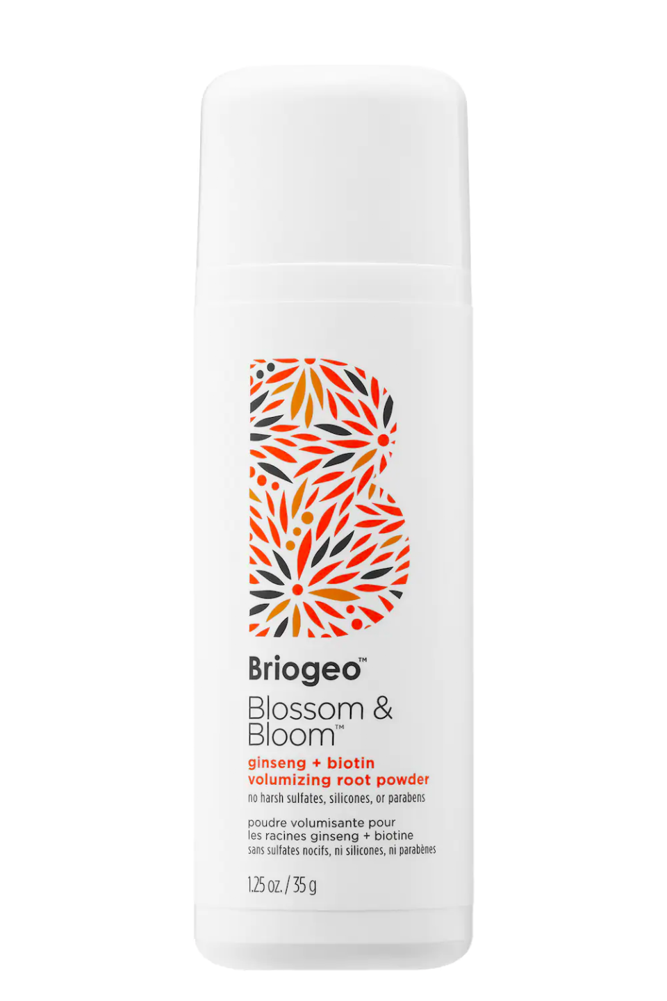 2) Briogeo Blossom & Bloom Ginseng + Biotin Volumizing Root Powder