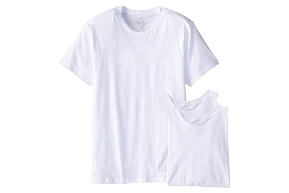 Calvin Klein Cotton Classics crewneck T-shirt 3-pack (was $40, 50% off)