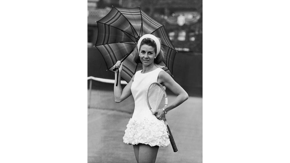 Lea Pericoli Wimbledon Tennis Championships 1965