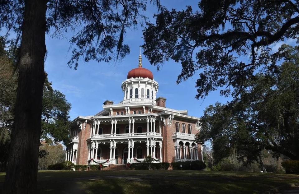 Longwood would have been the grandest home in Natchez, but the Civil War halted construction, and the 32,000-square-foot home was never completed.