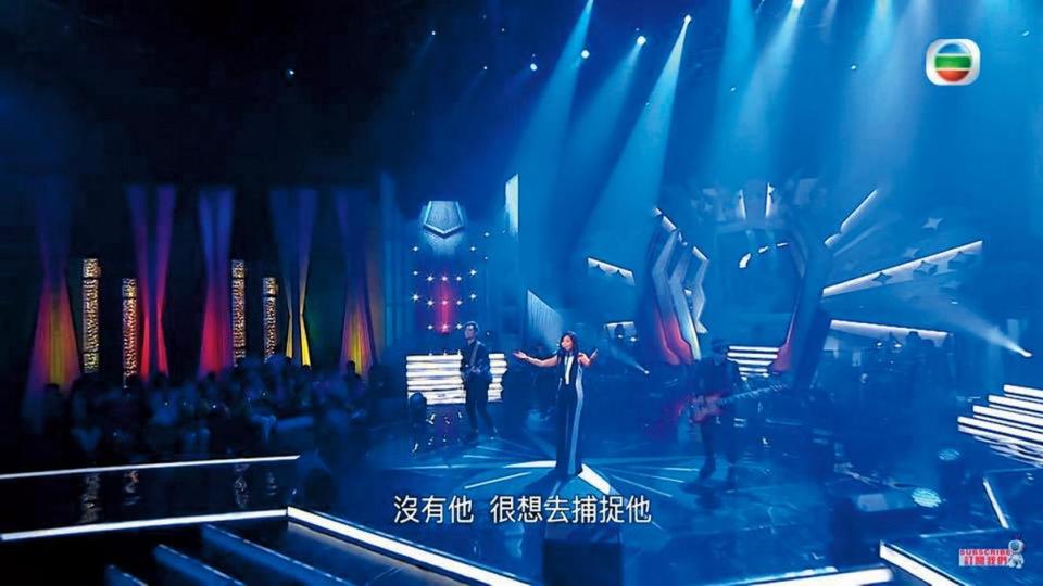 林曉培在香港TVB節目《流行經典50年》演唱經典歌曲，觀眾反應佳評如潮。（翻攝自林曉培臉書）