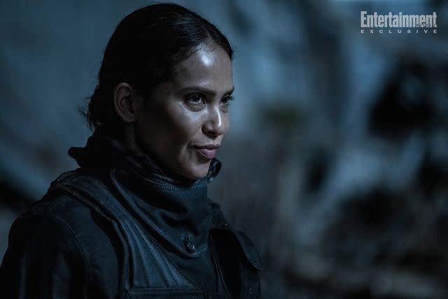 <p>Gene Page/AMC</p> Lesley-Ann Brandt on 'The Walking Dead: The Ones Who Live'