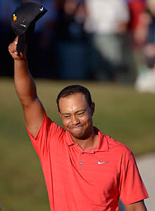 Tiger Woods kept his emotions in check en route to his seventh victory at Bay Hill