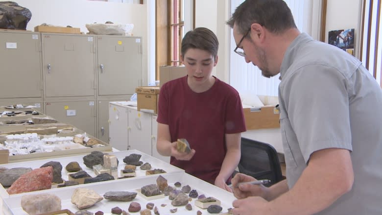 Radisson boy's rock museum, depleted by break-in, gets boost from Royal Sask. Museum donation