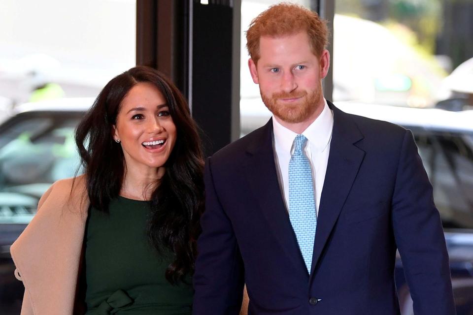 Meghan and Harry will officially quit as working royals on March 31 (REUTERS)