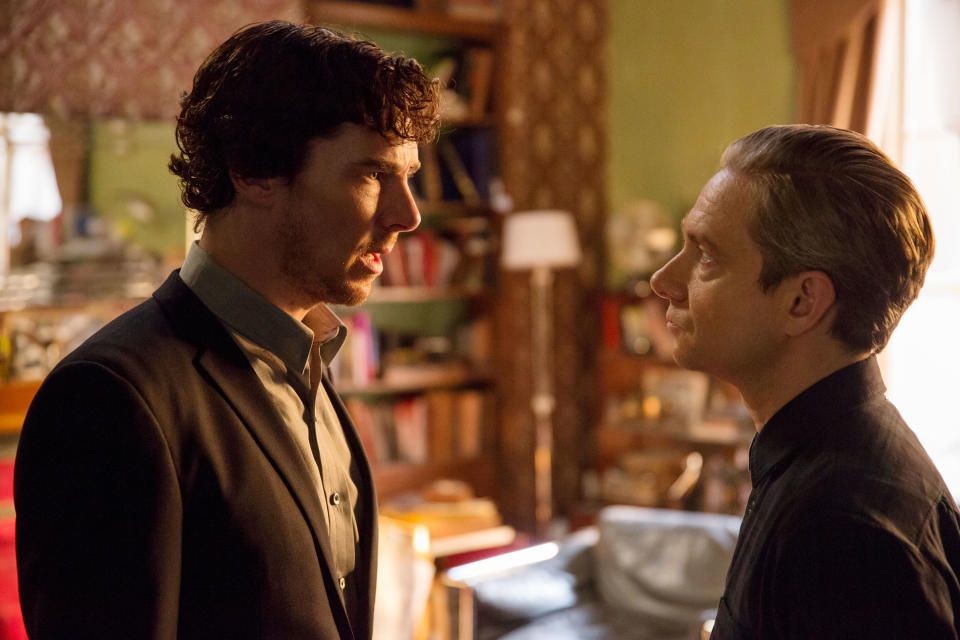 Screen shot from "Sherlock"