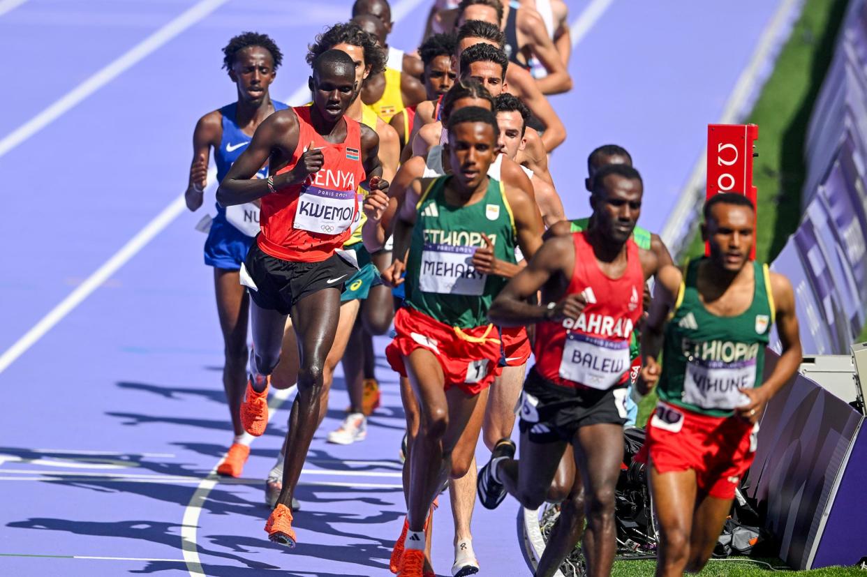 The 5000m Heats at Paris Olympics Were Chaos After 4Man Pile Up